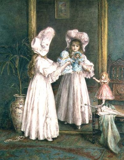 Jouant avec ses Poupées - Mary L. Gow