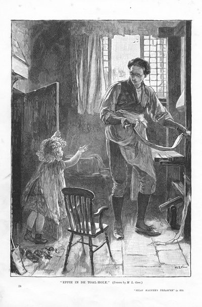 Scène de Silas Marner de George Eliot - Mary L Gow