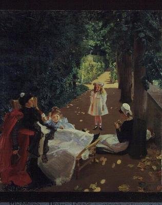 Le parc, vers 1900 - Mary Louise MacMonnies