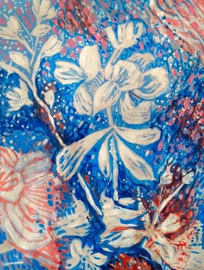 fleur sous la pluie et le soleil - Mary Smith