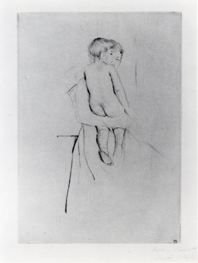 Dos de bébé - Mary Stevenson Cassatt