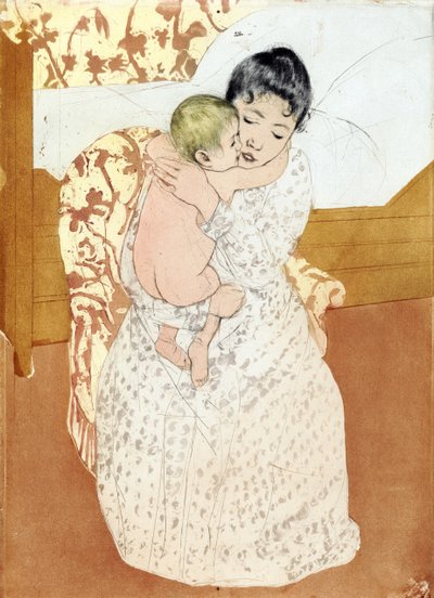 Caresse maternelle 1891 - Mary Stevenson Cassatt