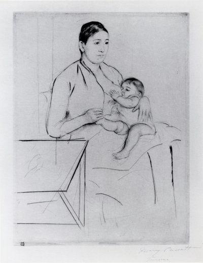 Allaitement - Mary Stevenson Cassatt