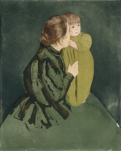 Mère Paysanne et Enfant, vers 1894 - Mary Stevenson Cassatt