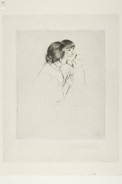 Mère paysanne et enfant - Mary Stevenson Cassatt