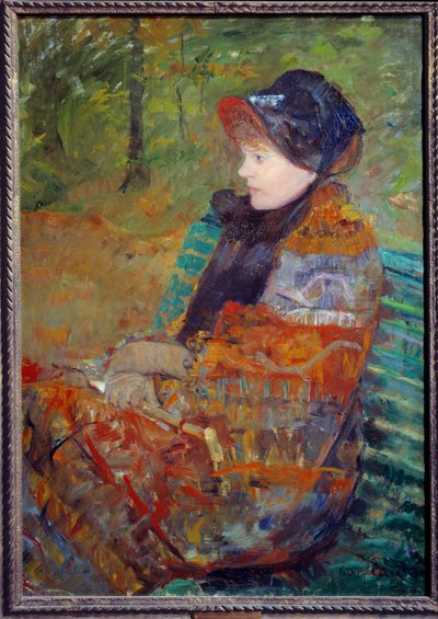Portrait de Mademoiselle C Lydia Cassatt, sœur de l