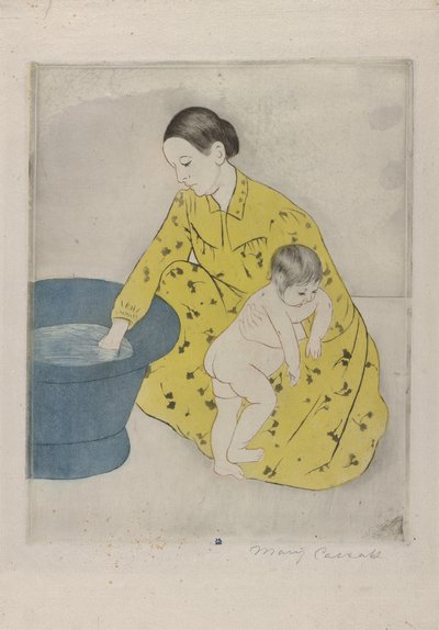 Le Bain, 1890-91 - Mary Cassatt
