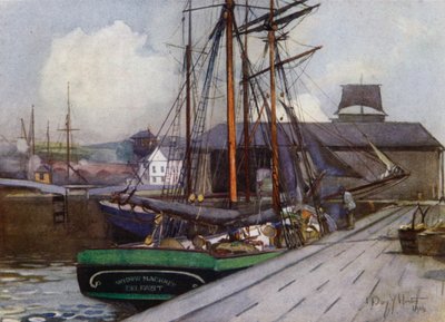Entrée du canal Clyde et Forth, Bowling - Mary Young Hunter