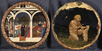 Plateau de naissance (Birth tray) - Masaccio