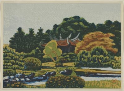 Estampes du jardin impérial de Shinjuku (Shinjuku Gyoen hanga) - Masao Maeda