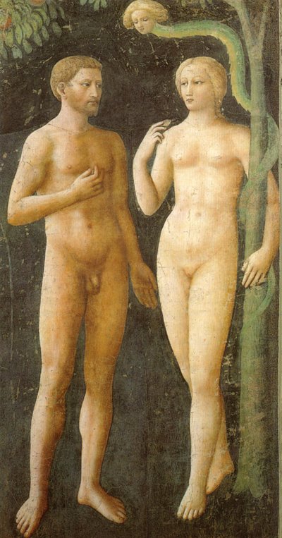 Adam et Eve - Masolino da Panicale