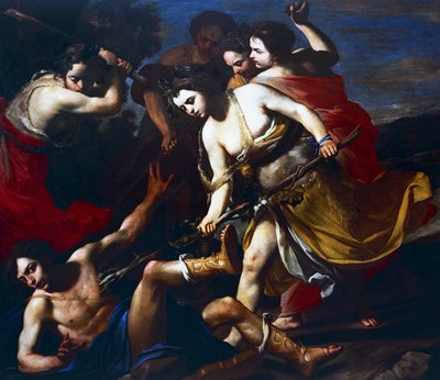 Orphée battu par les Bacchantes - Massimo Stanzione
