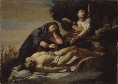 La Lamentation sur le Christ, milieu du 17e siècle - Massimo Stanzione