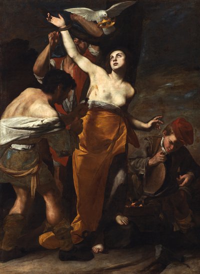 Le Martyre de Sainte Agathe - Massimo Stanzione