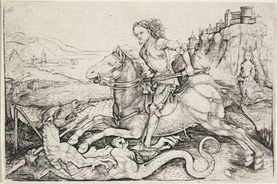 Saint Georges et le Dragon - Master A. G.