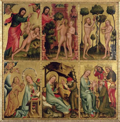 Aile droite intérieure du grand autel de Saint-Pierre à Hambourg, l