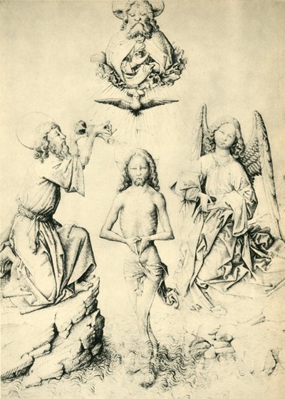 Le baptême du Christ, 1445-1450, 1943 - Master ES