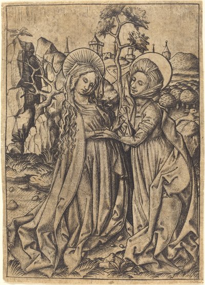 La Visitation - Master E.S.