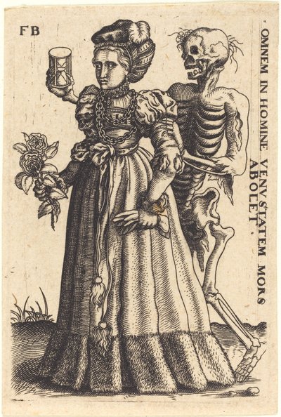 Jeune femme et la mort - Master F.B.