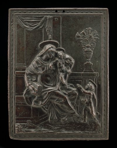 Madone et Enfant avec Saint Jean-Baptiste, probablement vers 1600 - Master F.D.
