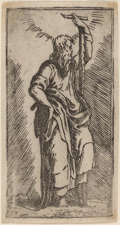 Saint Simon - Master F.P. after Parmigianino