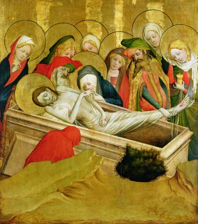 La Mise au tombeau, panneau de l