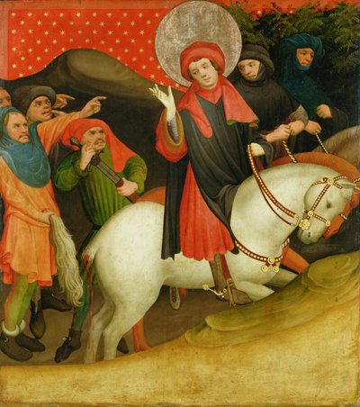 La Dérision de Saint Thomas, panneau de l