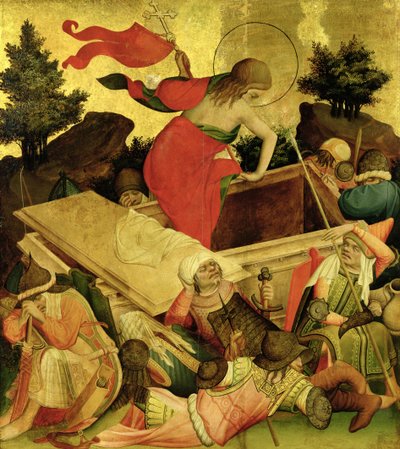La Résurrection, panneau de l