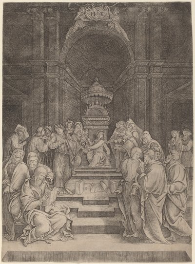 Christ disputant avec les docteurs - Master HFE