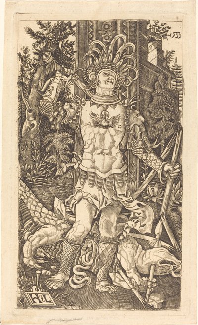 Saint Georges debout - Master H.L.
