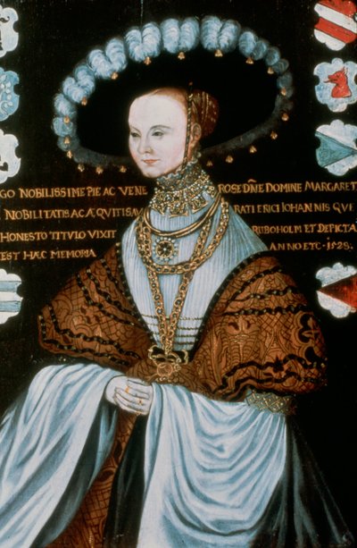 Margareta Eriksdotter Vasa (détail) - Master Hillebrandt