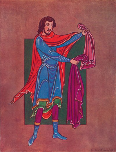 Elkanah de la Bible de St. Eadmundsbury, vers 1135, 1927 - Master Hugo
