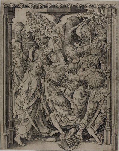Christ capturé - Master I.A.M. of Zwolle