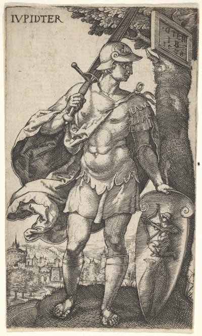 Jupiter des Dieux qui président aux planètes, 1528 - Master I.B.