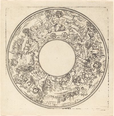 Bacchus dans un chariot - Master IS.