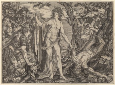Apollon et Marsyas - Master MF