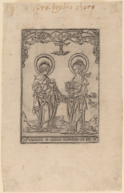 Sainte Marie Madeleine et Saint Jean l