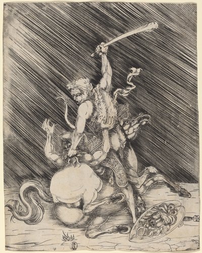 Hercule et Cacus - Master of 1515