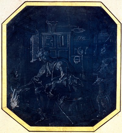 Le Fils prodigue devant le feu, début du XVIe siècle - Master of Antwerp