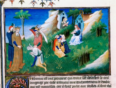 Le roi du Cachemire rend justice - Master of Boucicaut