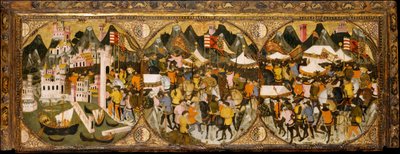 La conquête de Naples par Charles de Durazzo, 1381-82 - Master of Charles of Durazzo