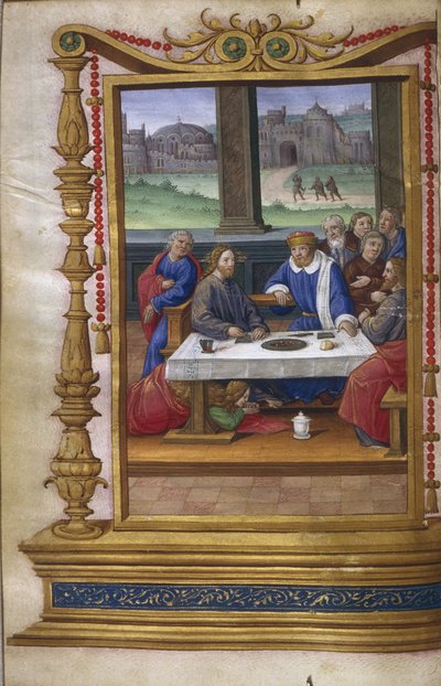 Festin dans la maison de Simon le Pharisien, 1500-1550 - Master of Claude de France