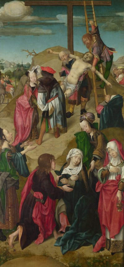 Le triptyque de la Déposition : Scènes de la Passion du Christ, panneau droit, vers 1510 - Master of Delft