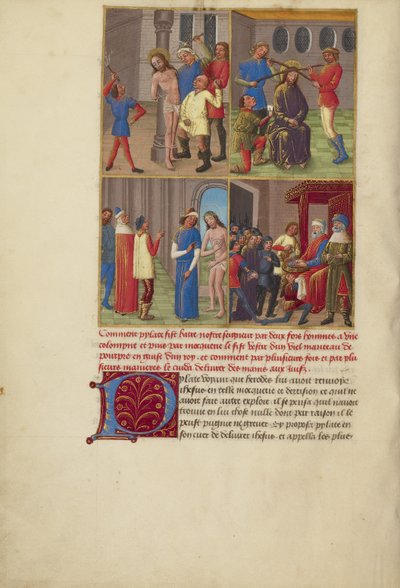 La flagellation ; le couronnement d
