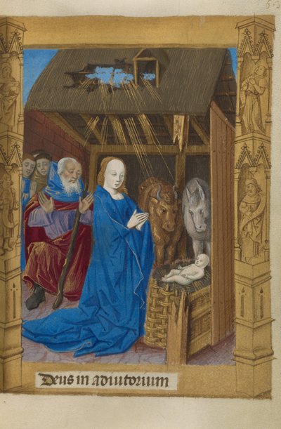 La Nativité - Master of Guillaume Lambert