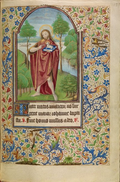Saint Jean Baptiste désignant l