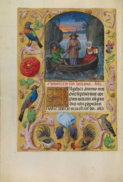 Saint Julianus et sa femme - Master of James IV of Scotland