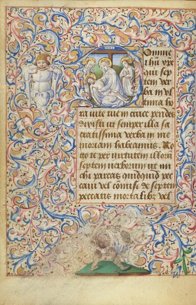 Initiale D : La lamentation - Master of Jean Rolin II (Hand B)
