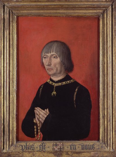 Portrait de Louis de Bruges, seigneur de Gruuthuse (1422-1492) - Master of Portraits of Princes