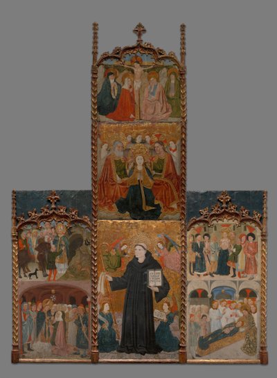 Retable des saints Athanase, Blaise et Agathe - Master of Riglos